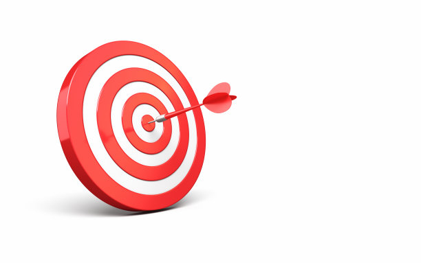 飞镖板和箭，从12点开始击中目标图片下载