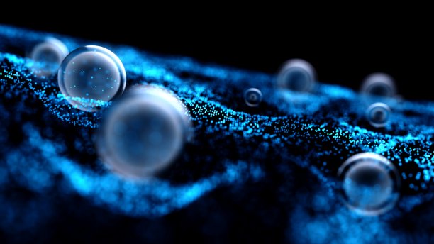 抽象大数据和联网概念图片下载