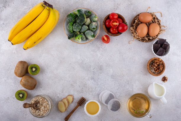 含有褪黑素的各种产品图片下载