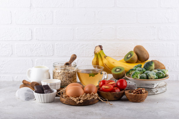 含有褪黑素的各种产品图片下载