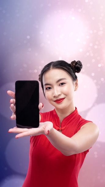 春节快乐。手机屏幕空出拷贝空间图片下载