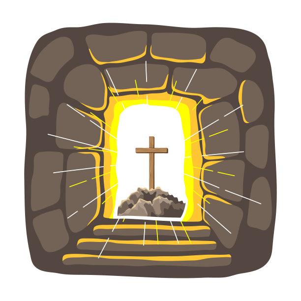 埋葬洞穴的基督徒快乐图片下载