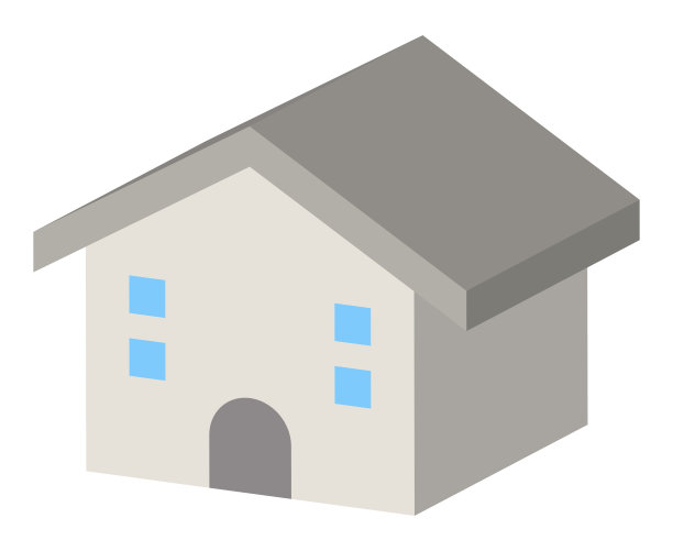 房子图标孤立矢量插图。图片下载