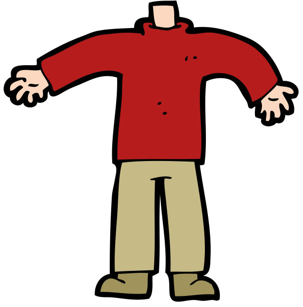 卡通男身(卡通混搭或添加自己的照片)图片下载