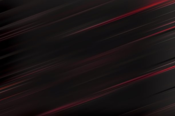 摘要梯度深黑灰色背景与平行条纹倾斜的红色光径图片下载