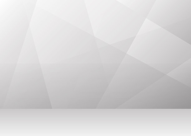 一个优雅的未来主义几何风格的白色抽象舞台，简单的线条和角落，多边形作为背景，空表面用于展示，广告，展示产品，设计，模型。图片下载
