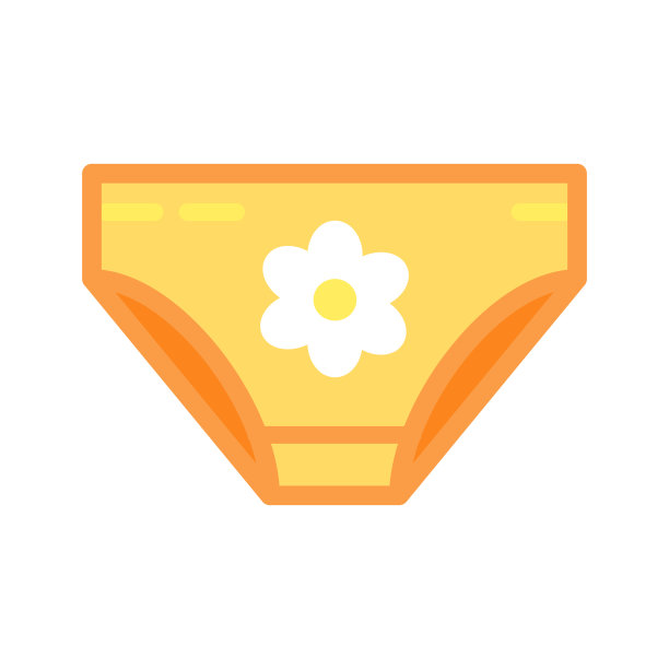 内裤女人面料内衣图标矢量图片下载