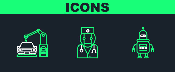 套线机器人工业机器人机器人图片下载