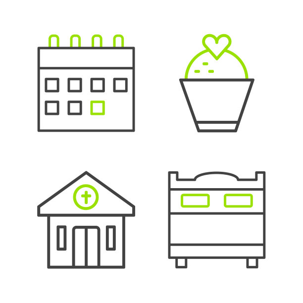 套行卧室教堂建筑婚礼蛋糕图片下载