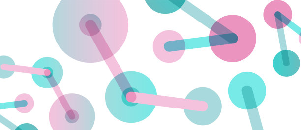 抽象背景圆点由线连接图片下载