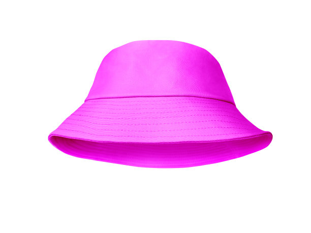 粉色礼帽孤立在白色背景上图片下载