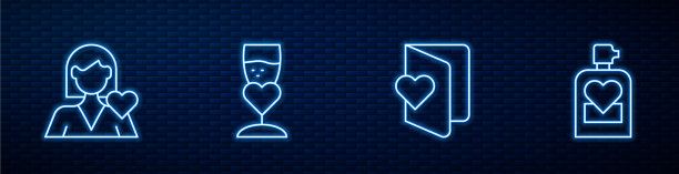 集行情人节传单浪漫的女孩图片下载