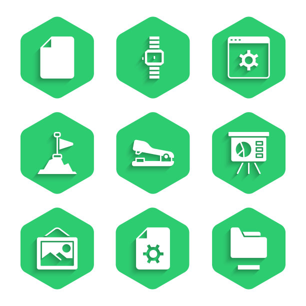 设置订书机文档设置文件夹板图片下载