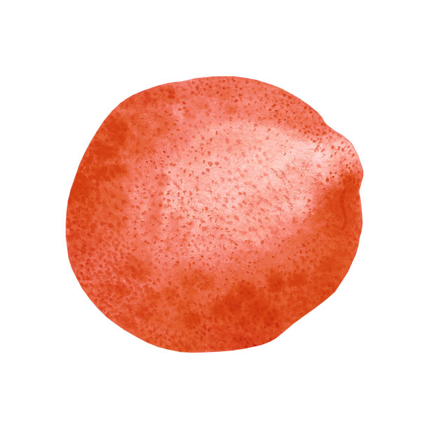 手绘水彩橙柚子孤立在白色背景。剪贴簿，明信片，横幅，标签。图片下载