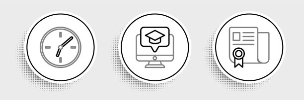 设置线路证书模板时钟和监视器图片下载