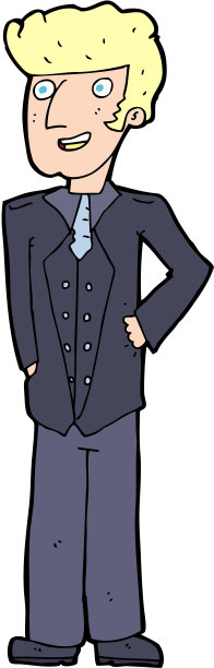 卡通上流男图片下载