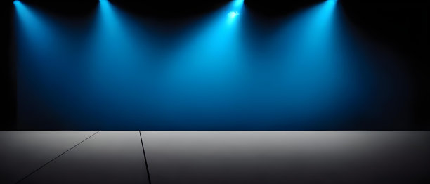 空暗抽象深蓝色背景，图片下载