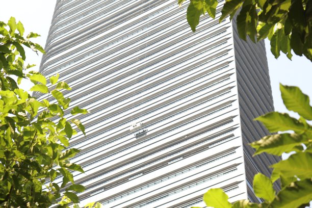 一个封闭的图片的剥离风格的高层建筑图片下载