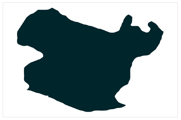 古木山土耳其插图孤立的地图上的白色背景图片下载