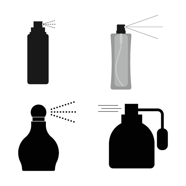 香水图标矢量图片下载