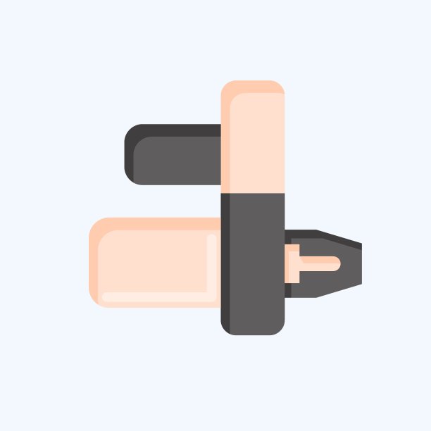 图标启动器。与汽车服务符号相关。平的风格。repairin。引擎。简单的说明图片下载