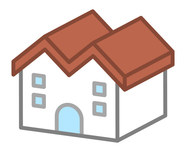 房子图标孤立矢量插图。图片下载