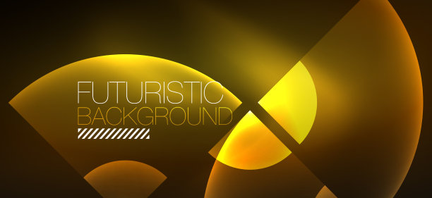 抽象的背景与霓虹灯发光图片下载