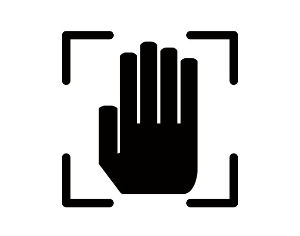 这是静脉认证的图示(生物特征)。图片下载