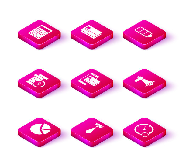 设置饼图信息图与硬币货币图片下载