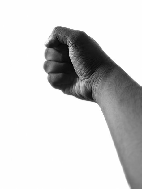 右手的Siluet图片下载