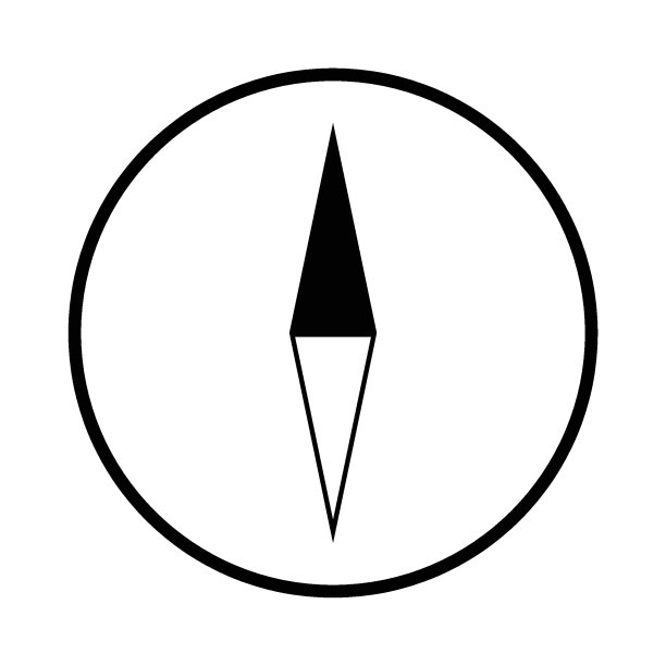 罗盘图标矢量图片下载