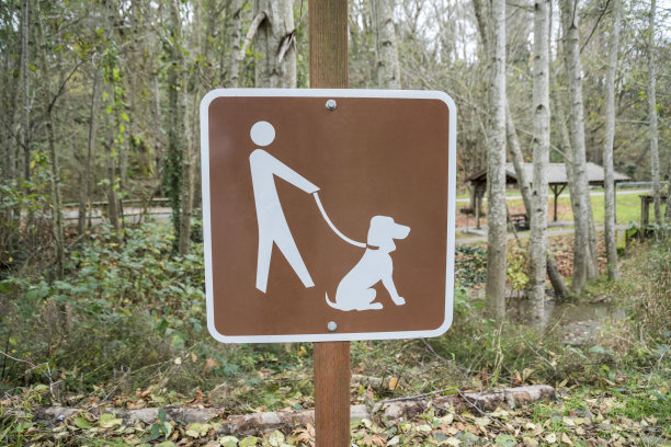 在美国华盛顿，允许在公园遛狗的签名图片下载