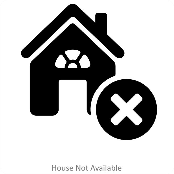 房子不可用图标概念图片下载