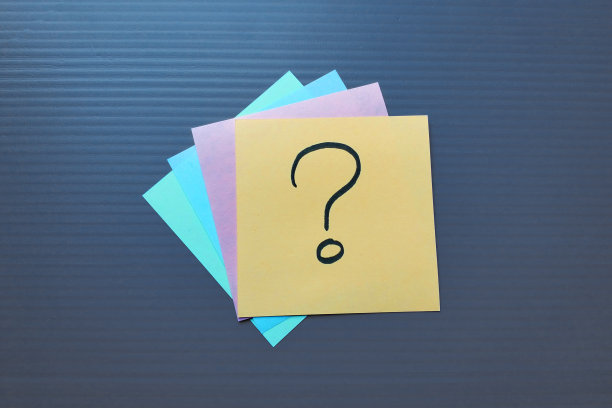 笔记纸与问号纹理背景图片下载