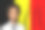 比利时小孩在比利时背景国旗上。教育与童年观念图片下载