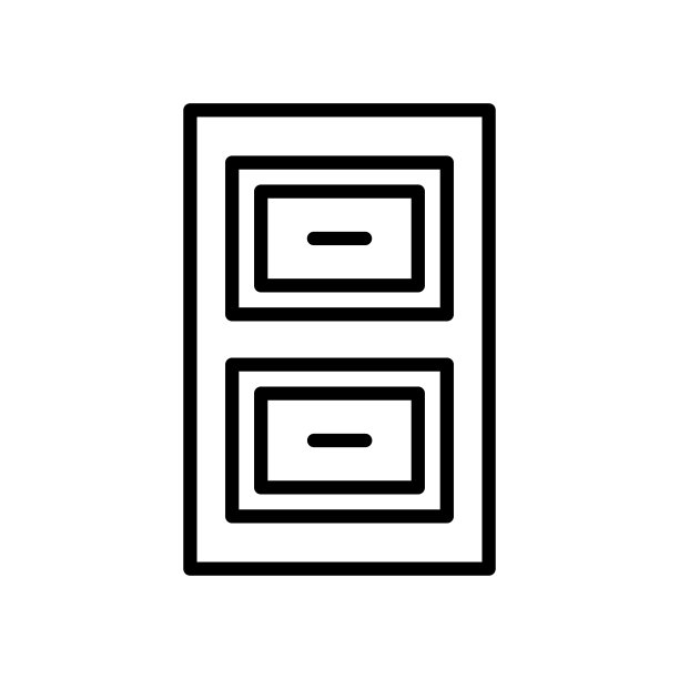 橱柜图标，矢量，插图，设计，平面风格图标集合模板图片下载