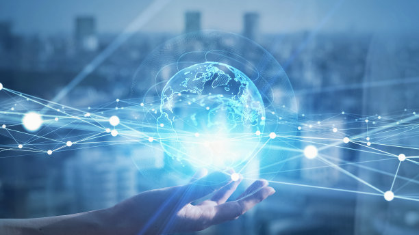 全球通信网络概念。全球业务。IoT(物联网)概念。图片下载