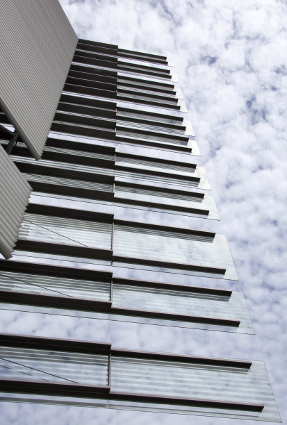 奥克兰教育大楼透明外观图片下载