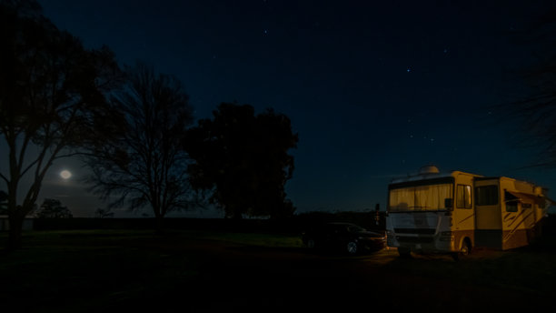 月光露营图片下载