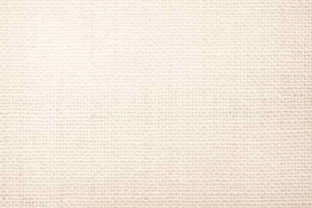 黄麻粗布麻袋帆布编织纹理背景图案在浅米色奶油棕色空白。天然织造纤维麻和质地纯棉的布料一样干净空作装饰。图片下载
