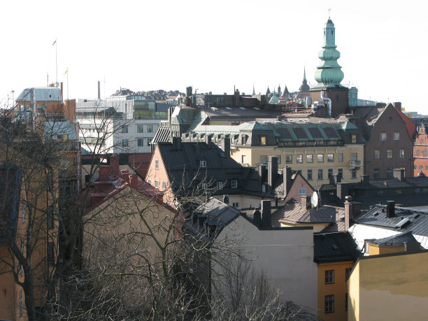 瑞典的斯德哥尔摩老城区图片下载