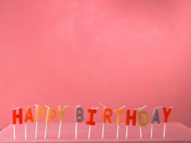 用信写生日快乐的祝福图片下载