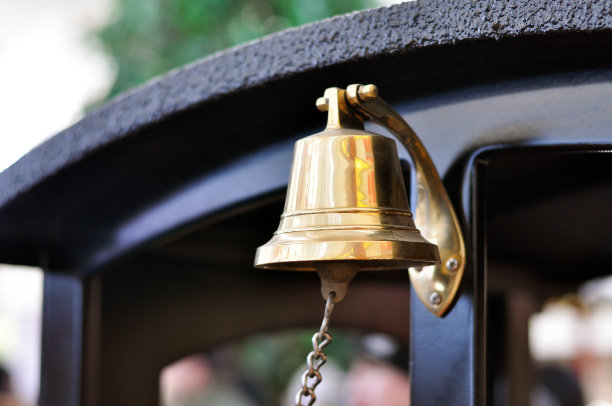 船上的金钟。火车上的铃声图片下载