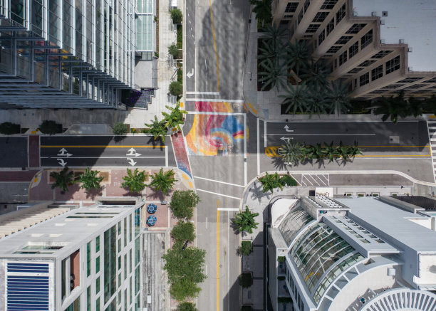 航拍城市照片图片下载