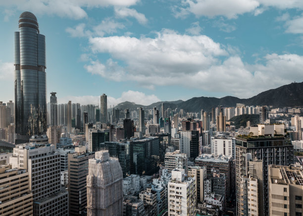 航拍城市照片图片下载