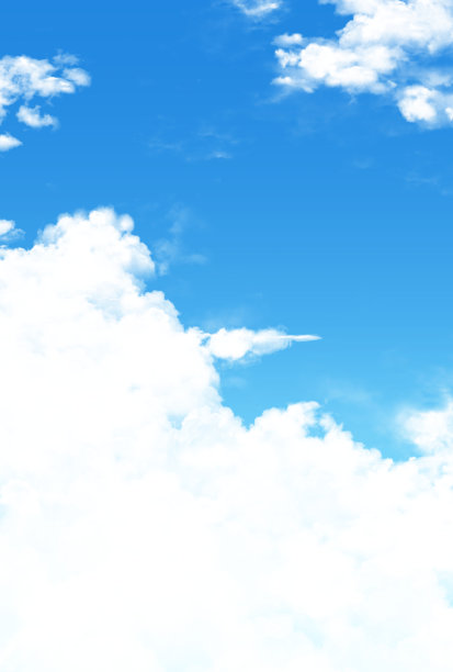 美丽的蓝天白云图片下载