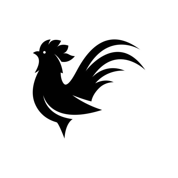 公鸡标志图像图片下载
