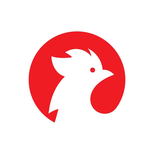 公鸡标志图像图片下载