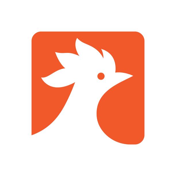 公鸡标志图像图片下载