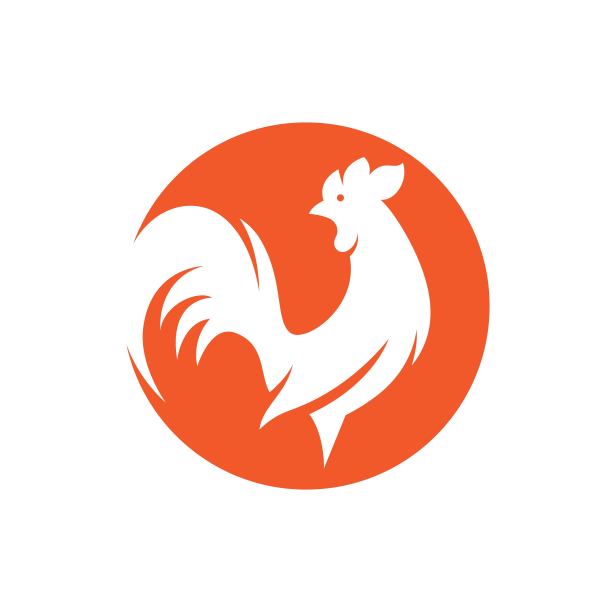 公鸡标志图像图片下载